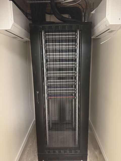 Bristol server cabinet built and commissioned